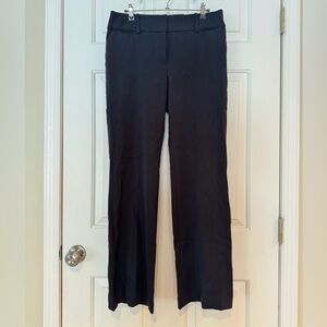 mint green fitted prom dress Pleated WIDE Leg Dress Pants for Tall Women in Black 6 / Extra Tall / Black